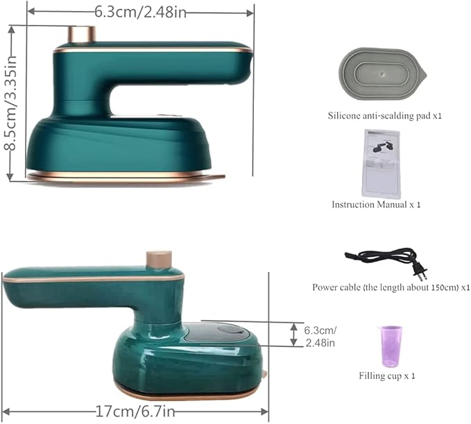 150 W Portable Travel Iron
