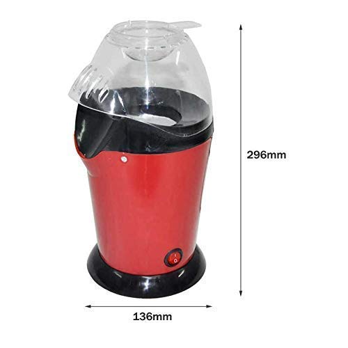 lectric Popcorn Maker Hot Air Popper Machine 1200W